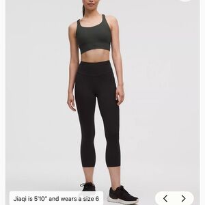 Lululemon Fast and Free High Rise Crop
